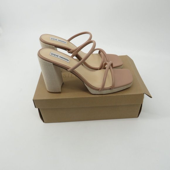 Steve Madden Shoes - Steve Madden JoJo Women's Tan Slip On Sandal Size 11 NIB $100